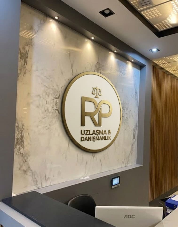 RP Uzlaşım Danışmanlık kurumsal duvar logosu